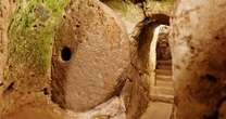 Inside the amazing 18 level underground city once home to 20,000 people