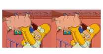 Only a Simpsons super fan can spot all the differences in these two images