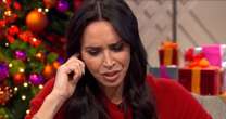 Lorraine halted as alarm sounds on set and Christine Lampard shouts 'intruder'