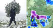 UK Christmas snow maps turn purple as odds slashed on Brits getting a White Christmas