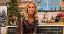 Josie Gibson nails party dressing in brown sequin top during This Morning appearance