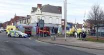 Bootle crash: 'Mum and baby in pram thrown in air after being hit by car' as police scramble