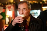 Nigel Farage mocked as people spot major problem with pub picture celebrating England win