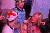 England fans party long into Monday morning with endless pints and singing after Mexico win