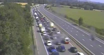 LiveM5 traffic LIVE: Major motorway at complete standstill after horror crash with miles of delays