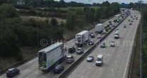 LiveM25 closure LIVE: Major UK motorway traffic chaos as car catches fire in horror blaze