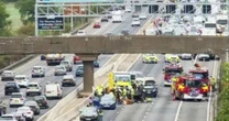 LiveM1 closure LIVE: Motorway closed in both directions after ‘multi vehicle’ crash
