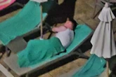Brit holidaymakers sleeping on loungers the night before to guarantee a sunbed