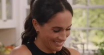 Meghan blushes as Tan France cracks a cheeky joke in new With Love teaser