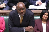 Blundering David Lammy forgets poppy at PMQs and is forced to borrow colleague's