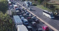 LiveM6 traffic LIVE: Major UK motorway at standstill after crash between car and lorry