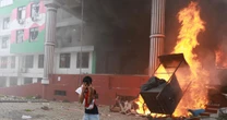 Nepal protests: Former First Lady dies as home burns while she's trapped inside