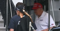 Donald Trump is PICTURED for first time since false 'death' rumours went viral
