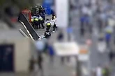 Moment 'armed cosplayer' is tackled by cops outside Chelsea match after spotting 'gun in holster'