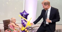 Prince Harry charms kids at emotional awards after avoiding William reunion