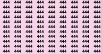 You need to be lynx-eyed to spot hidden number 474 in sea of 444s in 20 seconds
