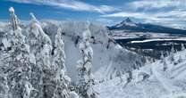 Heart stopping moment snowboarder narrowly outruns killer avalanche