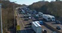 M25 traffic chaos as multi-vehicle crash causes massive rush hour delays