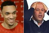 Trent Alexander-Arnold breaks silence on Arne Slot half-time rant at Liverpool in rare interview