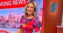 Charlotte Hawkins' colourful GMB midi dress is perfect for spring weddings