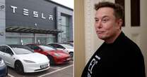 Tesla protests reach UK as 20 cars smashed up in Belfast dealership in snub against Elon Musk