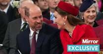 Loved-up Kate Middleton leaves Prince William blushing amid 'change' at royal event