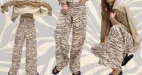 Marks & Spencer’s trending wide-leg jeans are back in a new zebra print