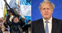 Boris Johnson 'offers to help' chainsaw-wielding 'madman' leader meet Mick JaggerBoris Johnson