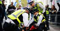 Pro-Palestine protest marred by disorder as ex-Scottish First Minister spotted in crowd