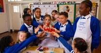 Inside the school making children fall in love with fruit and veg