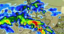 UK weather maps reveal exact date horror rainstorm will soak millions of Brits with 10mm an hourWeather