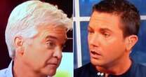 Awkward moment angry Phillip Schofield scolds Gino D'Acampo after vulgar sex joke