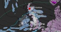 New UK weather maps show exact date entire country will see three days of snow