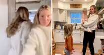 Twin mums swap places but their kids aren't fooled in adorable viral video