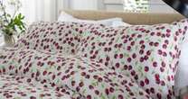 Cherry print bedding perfect for Valentine’s Day slashed from £60 to £23