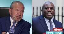 David Lammy orders diplomats to 'channel' The Apprentice's Alan Sugar abroad