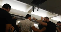 Mass brawl erupts in aisle mid-flight on airline banned by most European countries