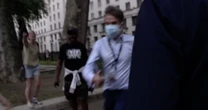 BBC journalist called 'traitor' and chased by anti-lockdown 'mob' as he covered protest