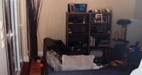 Caroline Crouch: Inside living room where husband 'staged burglary after murder'