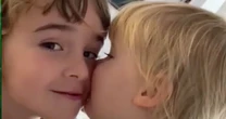 Toddler gives sister sweet kiss in video before ‘both killed and dumped in sea by dad’