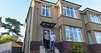 Incredible garden behind plain brown house that took dad 10 years to create