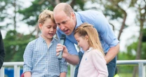 Prince William counts down start of Father's Day marathon with George and Charlotte