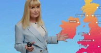 Siân Lloyd performs X-rated weather report to plug Too Hot To Handle