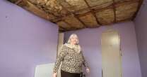 Great gran unable to sleep in own bedroom after housing association ripped out ceiling