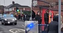 Armed cops swarm primary school over 'knifeman' with terrified parents left 'screaming'