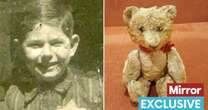 Teddy bear hidden in Holocaust survivor's pocket as he twice escaped death