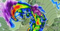 Storm Éowyn hour-by-hour forecast as snow maps show exactly when mega blizzard will hit TONIGHT