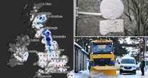 UK snow maps show 'Beast from the East' will bring 9 inches – with one place spared