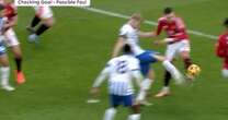 Premier League issue statement after 'disgraceful' VAR decision in Man Utd vs Brighton