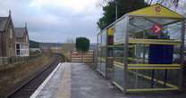 Inside UK's smallest railway station where people can barely get off the train